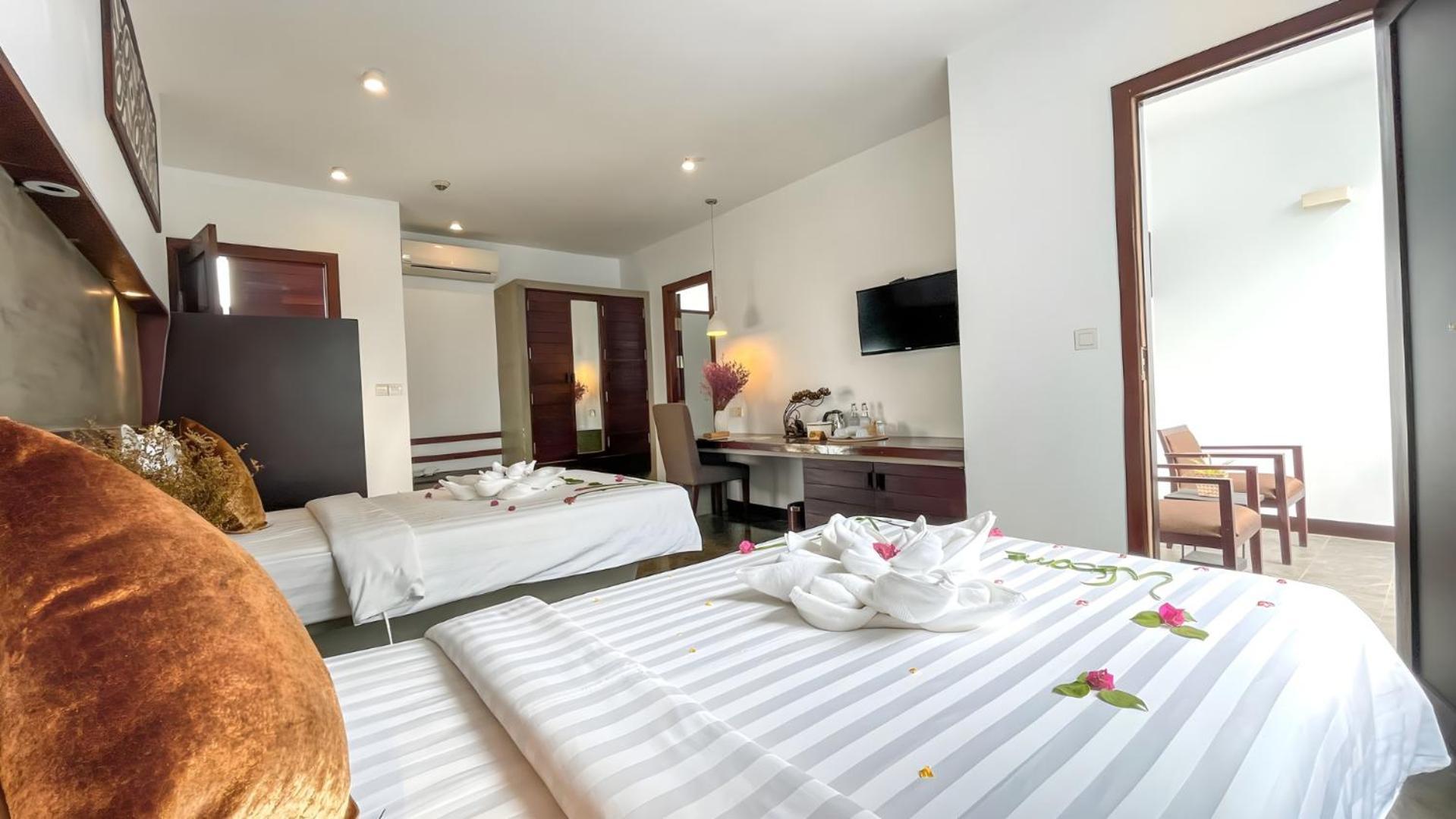 The Calm Oasis Hotel Siem Reap Bilik gambar